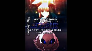 Saber vs base error 404 #vs #vsedit #debate #edit #debateedit #saber #error404sans
