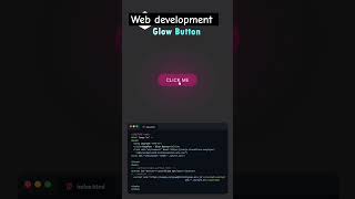 glow button in html #html #coding #webdeveloper #webdesign #html5 #webdevelopment