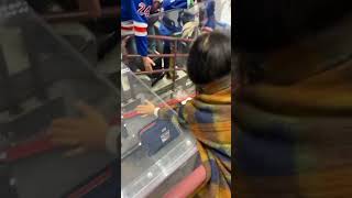 New York Rangers tunnel walk #hockey #rangers #nhl #newyork #canucks #vancouver #warmup #nyc #canada