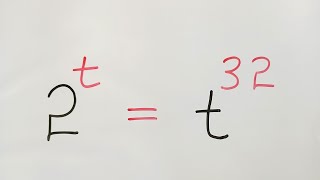 OLYMPIADS || How to Solve for t? || t = ? #maths