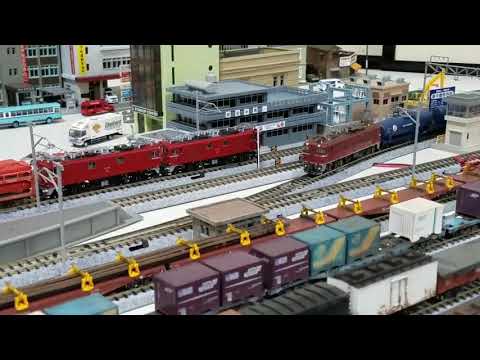Tomix2105 ED75 1018 JR貨物更新車　＋タキ17両走行動画