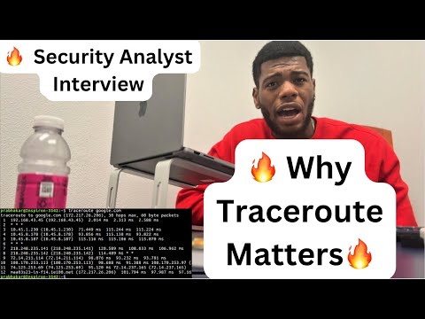 Security Analyst Interview: What is Traceroute?