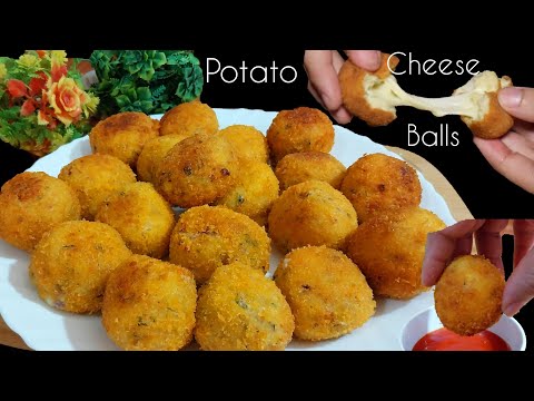 Crispy Potato Cheese Balls Recipe | Crispy & Cheesy Potato Balls | Ramadan Recipes 2025