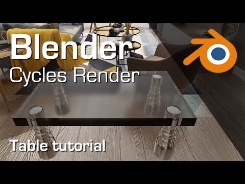 Table using cycles render