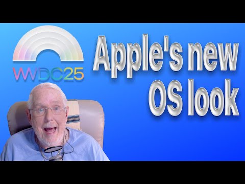 Apple's new Liquid Glass - A new look and feel for all Apple devices.