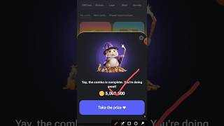 July 19, 2024 Hamster Today  Claim 5 Million Points  🤑Code#Newcrypto #airdrop #newmining