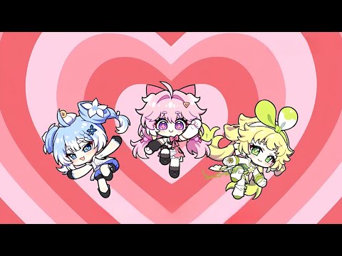 Wuwa Girls - Wuthering waves - Powerpuff girls