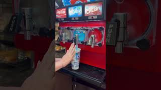 me 🤝 slush #foodtok #usafood #orlando #biggulp #icee #disney #disneyvlog #disneytrip