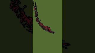 Medium Scale Chile #chile #geography #maps #flags #minecraft
