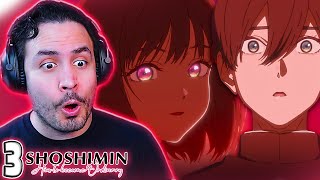 😈🔥¡QUIERE VENGANZA!🔎Shoushimin Series Capitulo 3 REACCION