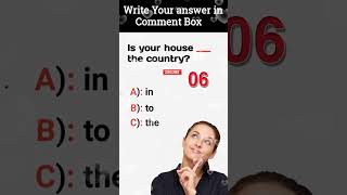 Choose The Correct Answer|| #englishquizchannel #englishlanguage #shortfeed #englishspellingquiz