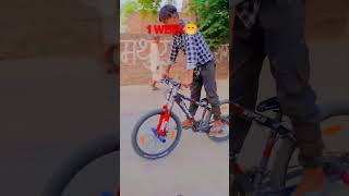 New cycle 🥰 ofter 1monts ago😱 #cycle #cycling #viral #cyclestunt #viralshorts #shorts #mtb #bmx