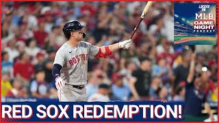 MLB GAME NIGHT: Philadelphia Phillies and Boston Red Sox BATTLE as Bryce Harper Hits His 350th HR!