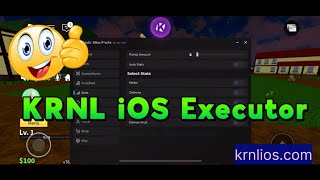 Krnl iOS Executor (Direct Install) without IPA file & Computer 2025
