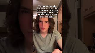 Gotta get rid of your darlings #booktube #authorproblems #writing #writertube #author