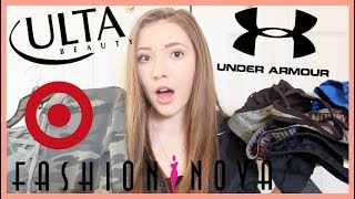COLLECTIVE CLOTHING AND BEAUTY HAUL 2018 (Target, Ulta, Fashion Nova, & MORE!)