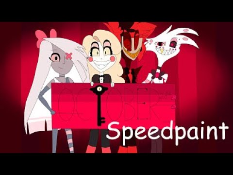 Waiting For Hazbin Hotel! - Speedpaint