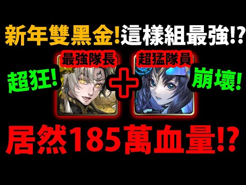 【阿紅神魔】黑金帝鴻實戰😱『居然"185萬"血量！？』🔥這強度好扯🔥破"1000Q"爆發！👉隊員帶莉莉絲😍超爽解盾！💥輾壓夢魘級💥【破厄天弓 ‧ 帝鴻】【鯉躍天翔 ‧ 軒轅】【潛伏於不周山的危機夢魘】