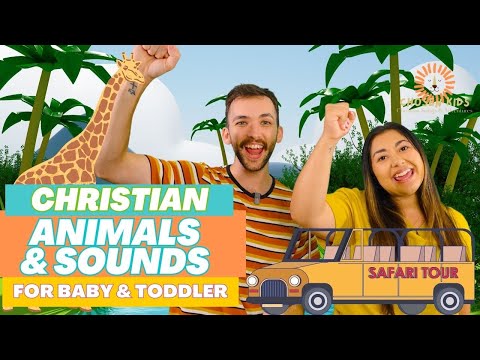 ANIMALS AND SOUNDS FOR LITTLES | CHRISTIAN LEARNING FOR BABIES AND TODDLERS | DAVID AND GOLIATH