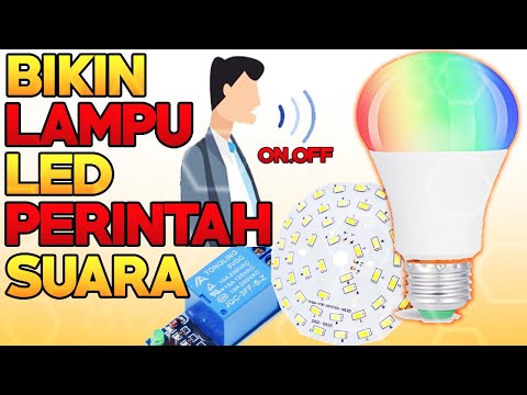 Membuat LAMPU LED Menyala dengan Perintah Suara - Arduino Project Indonesia