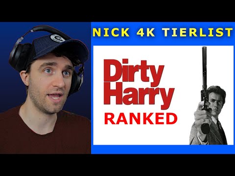 All 5 Dirty Harry Movies Ranked | NICK 4K TIER LIST