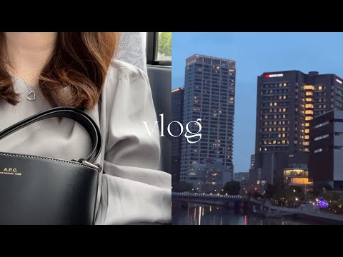 [Vlog] 4 weekdays of an office lady in her 20s working in Osaka|Office coordinate|10-19 work routine