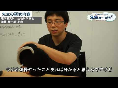 お宝発見！びっくり仰天！先生みーつけた！[加藤 壮一郎 先生編]