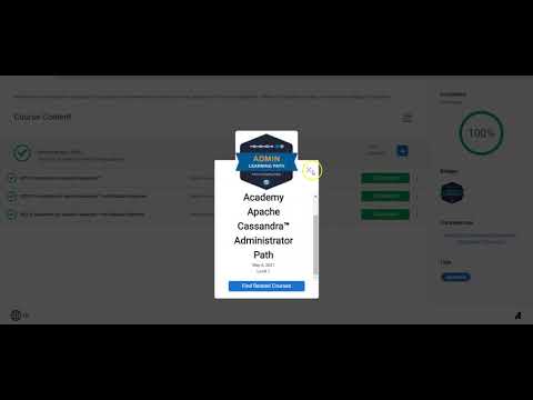 how I got certified in Apache Cassandra in 2021 - developer & admin