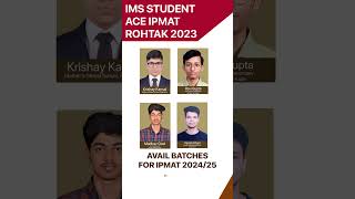 IPMAT 2024/25 Batches Available Now! 🚀🎯