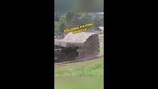 No roads No problem, this truck can build its own.