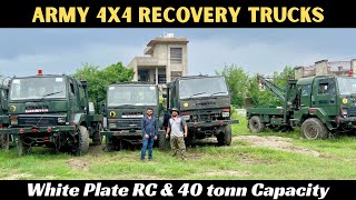 Army 4x4 Recovery Trucks for Sale at Pathankot | How to Buy Army Truck? | RC, Transfer and Buy