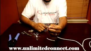 How to make a Cat5/RJ45 Ethernet patch cable in less than 3 minutes
