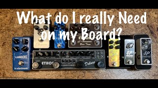 Tim's Ethos Clean Fusion Pedal Board