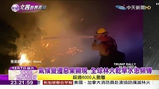 2019.12.07【文茜世界周報】氣候變遷惡果顯現　全球林火乾旱水患頻傳