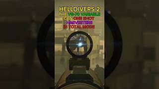 The VG-70 Variable Can One Shot Harvesters - Helldivers 2
