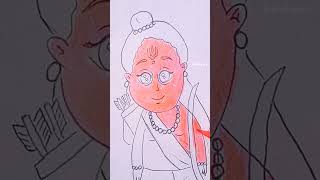 lord ramjii drawing #cuterama #shorts #art