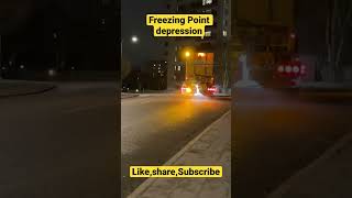 Freezing Point depression #snowfall#snow #saferoads #sweden #stockholm#drift #driving#safetydriving