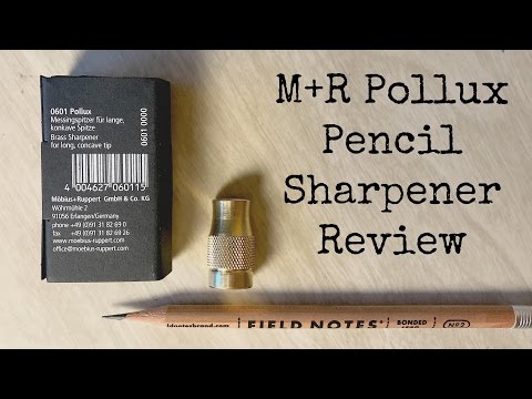 Möbius & Ruppert - Pollux Brass Concave Sharpener Review