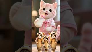 Cat Dance ❤️| Cute kitten #ai #cat #lovecats #cats#catvideos #funny #kittens #catlover 06052025B