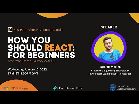 How you should React: For Beginners