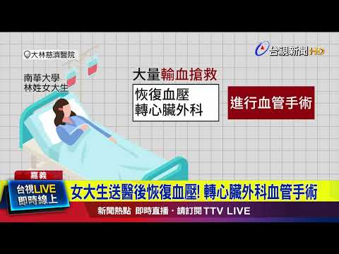 嚇！南華校內女大生遭客運輾壓 骨盆碎裂搶救
