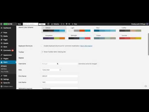 Adding new users to Game On