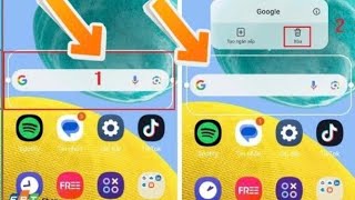 Cách thêm thanh tìm kiếm google ra màng hình chính trên điện thoại