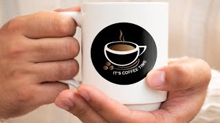Learn How To Create Coffee Logo Design