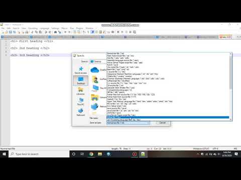 Heading tag in html