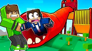 I Fooled My Friends as SLIDE EATER to Grow in Minecraft