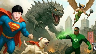 Krypto နဲ့ ကျွန်တော် Kaiju ကြီးကို နှိမ်နင်းခဲ့တယ် | I fought with a Kaiju in GTA V | SMART On Live