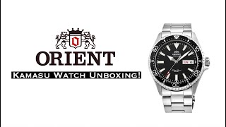 Orient Kamasu Unboxing!