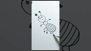 #drawing #art #easydrawing #howtodraw #easy #redant#antdrawing#animaldrawing#painting