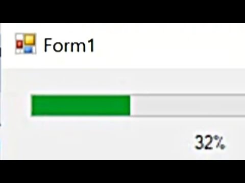 How to load a progress bar in c#